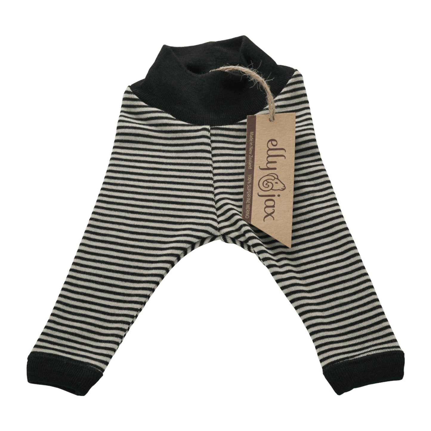 Merino Striped Tights - ellyjax - NZ Merino Babywear