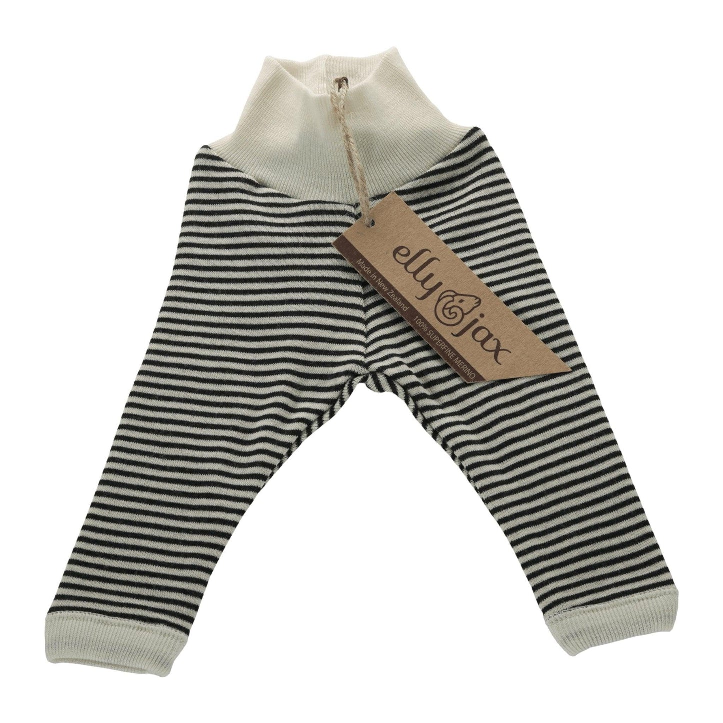 Merino Striped Tights - ellyjax - NZ Merino Babywear