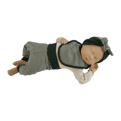 ellyjax - Merino babywearBib Striped