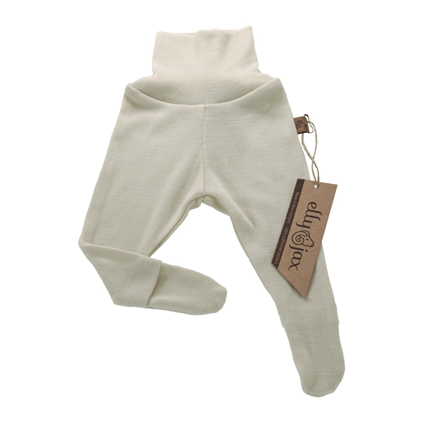 ellyjax - Merino babywearFootsie Tights Plain