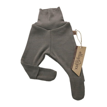 ellyjax - Merino babywearFootsie Tights Plain