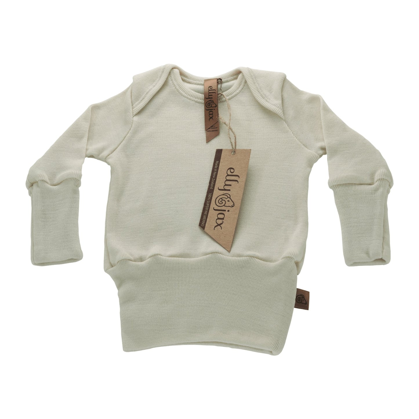 ellyjax - Merino babywearLong Sleeve Top Plain