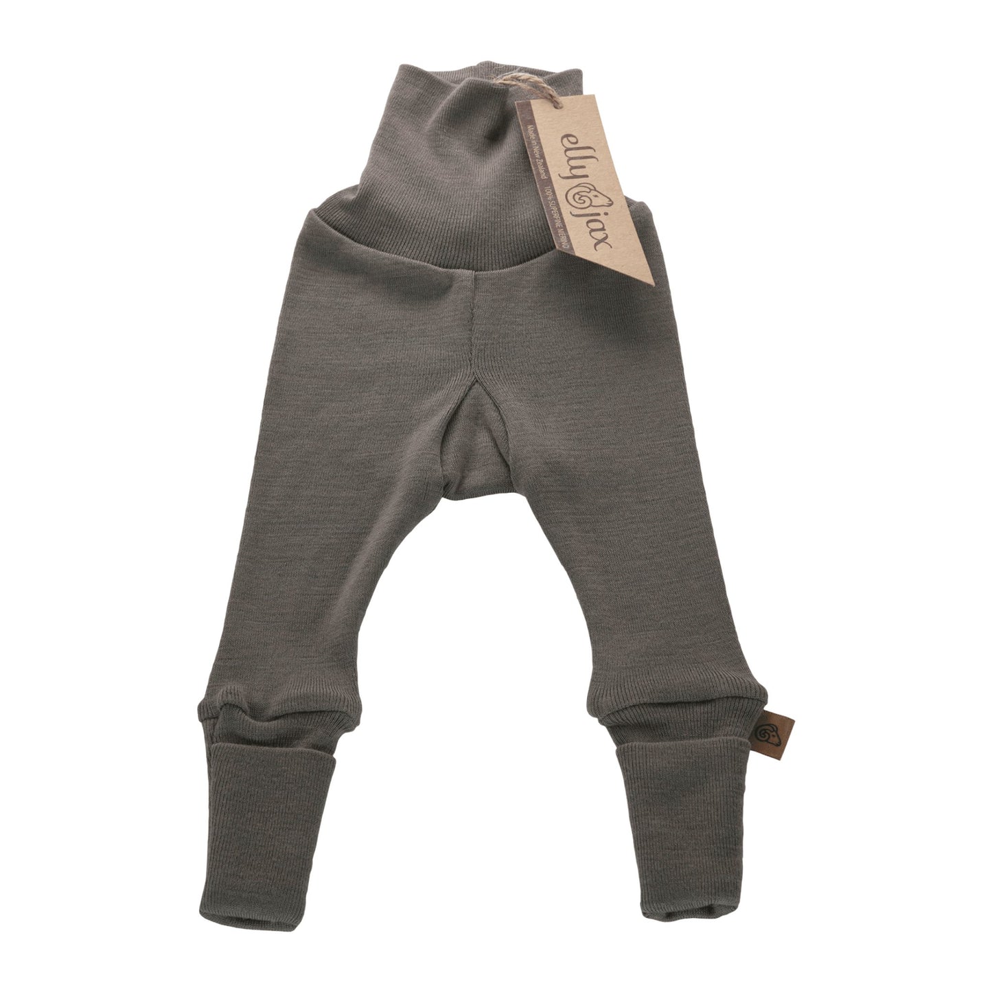 ellyjax - Merino babywear_Mitten Pants Plain