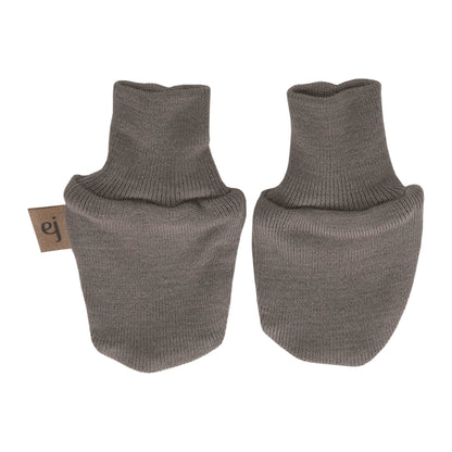 ellyjax - Merino babywear_Mittens Plain