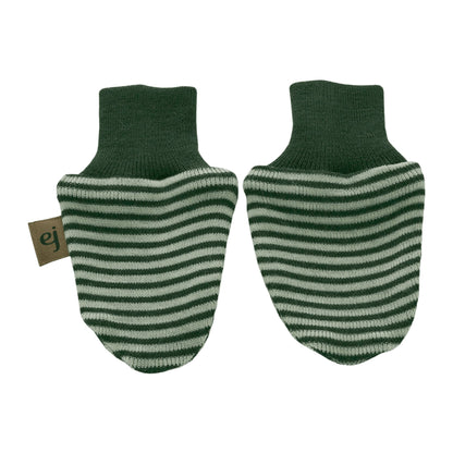 ellyjax - Merino babywear_Mittens Striped