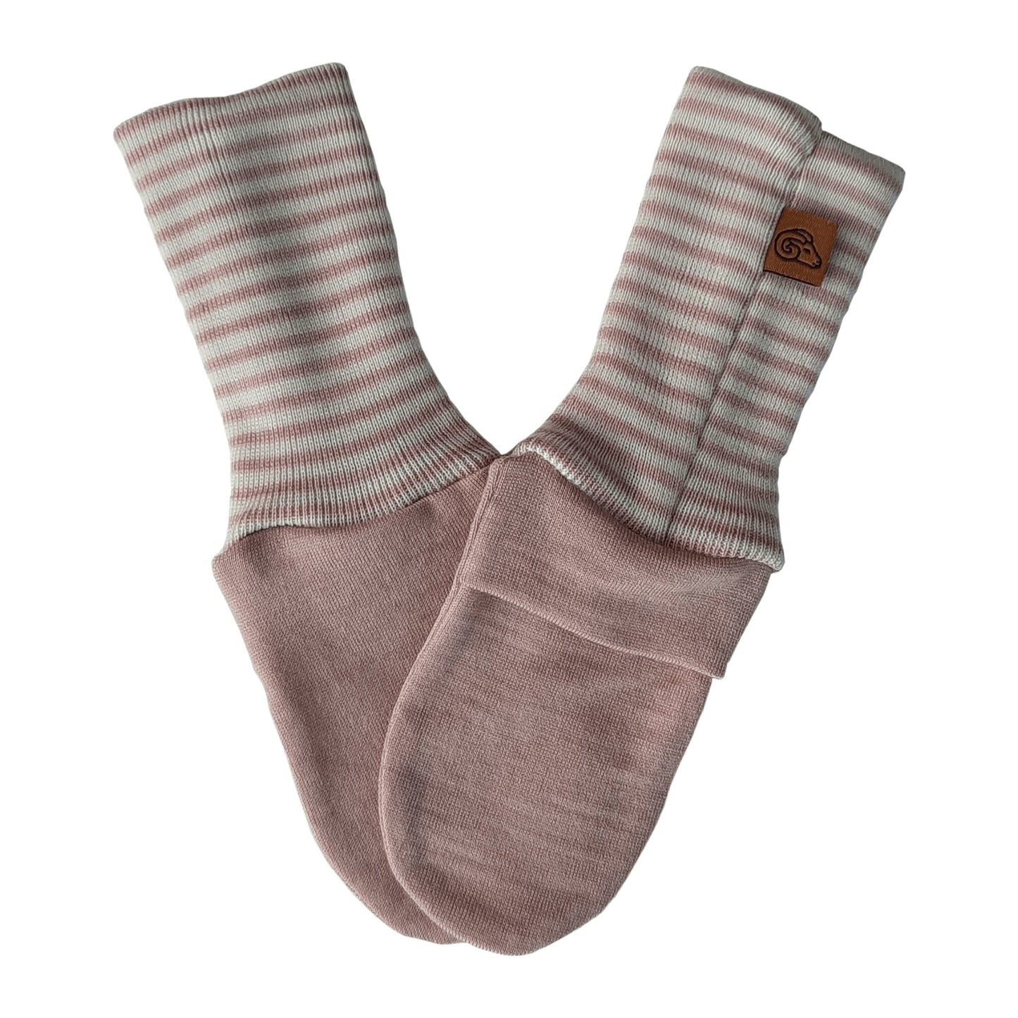 ellyjax - Merino babywear_Socks Striped