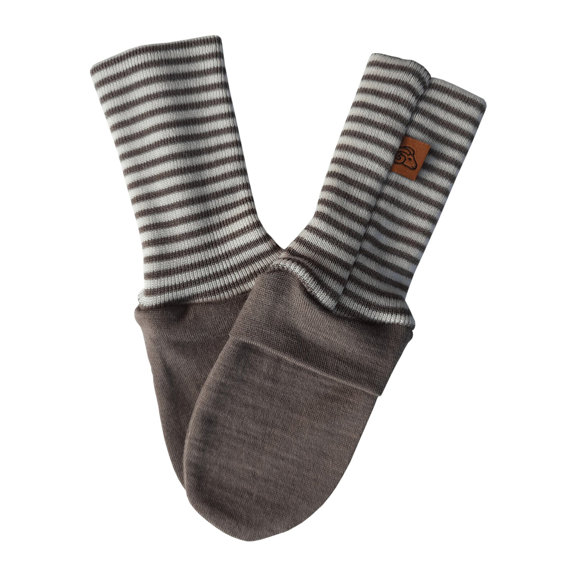 ellyjax - Merino babywear_Socks Striped