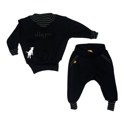 ellyjax - Merino babywear_V Neck Tracksuit