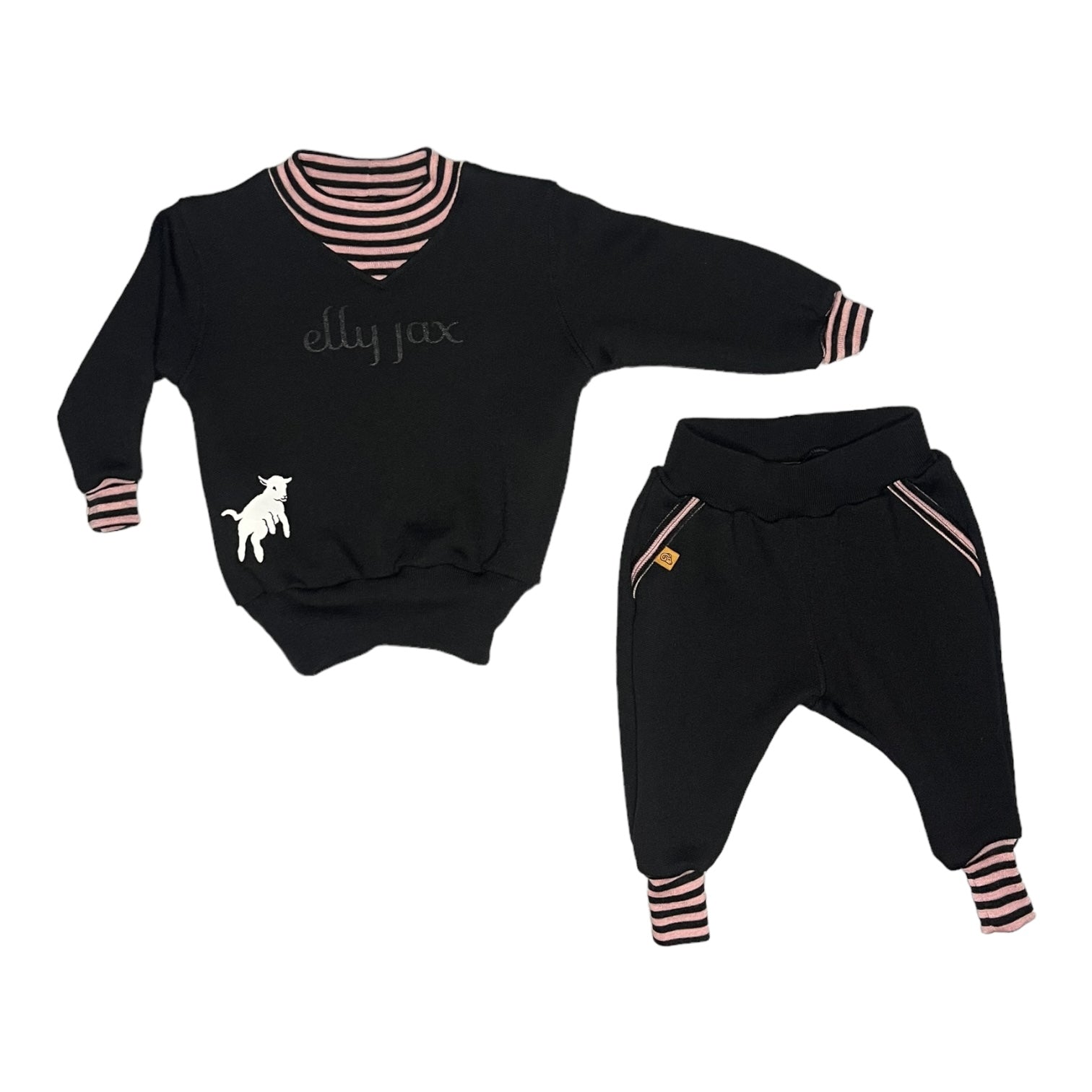 ellyjax - Merino babywear_V Neck Tracksuit