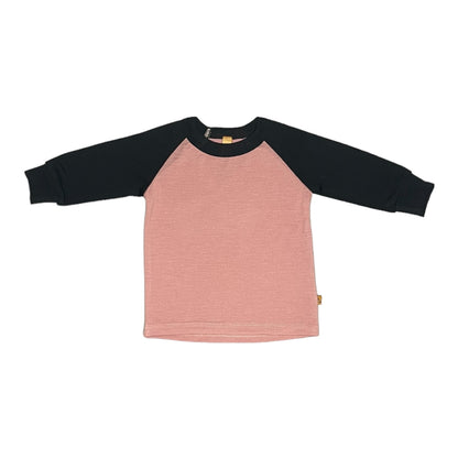 Raglan Long Sleeve Top Plain