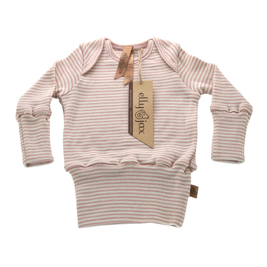 Merino Striped Long Sleeve Top